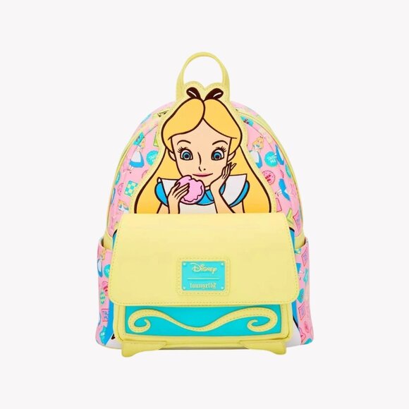 Disney Loungefly Alice In Wonderland Cookies Mini Backpack - Picture 2 of 4